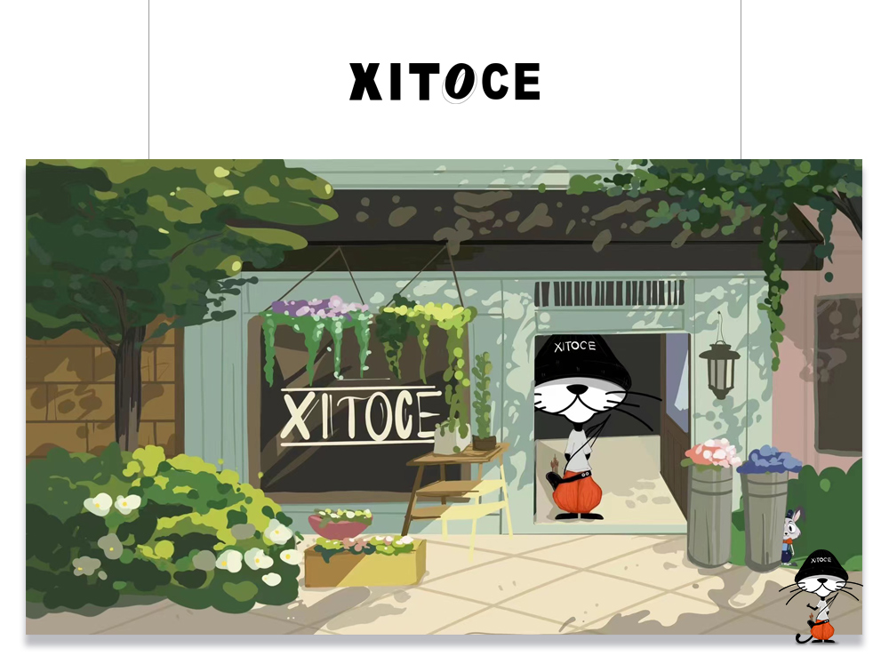 XITOCE IP形象聯名系列·夢想花房