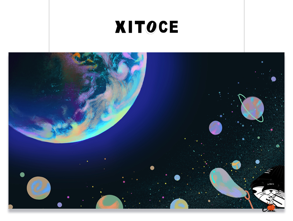 XITOCE 拓拓·小(xiǎo)豹子 IP形象宣傳·太空拓